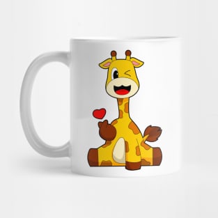 Giraffe Heart Mug